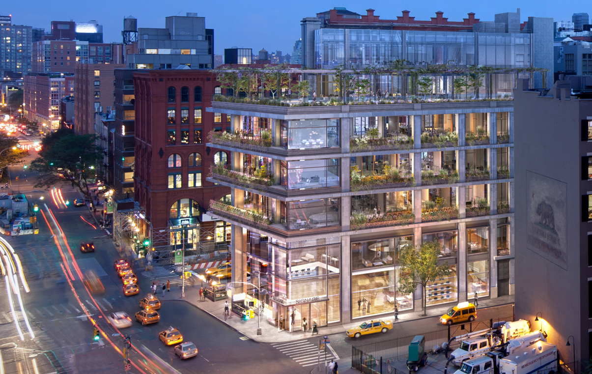  300 Lafayette St New York, NY - SoHo New York Mixed Use / Office Project by March Construction 