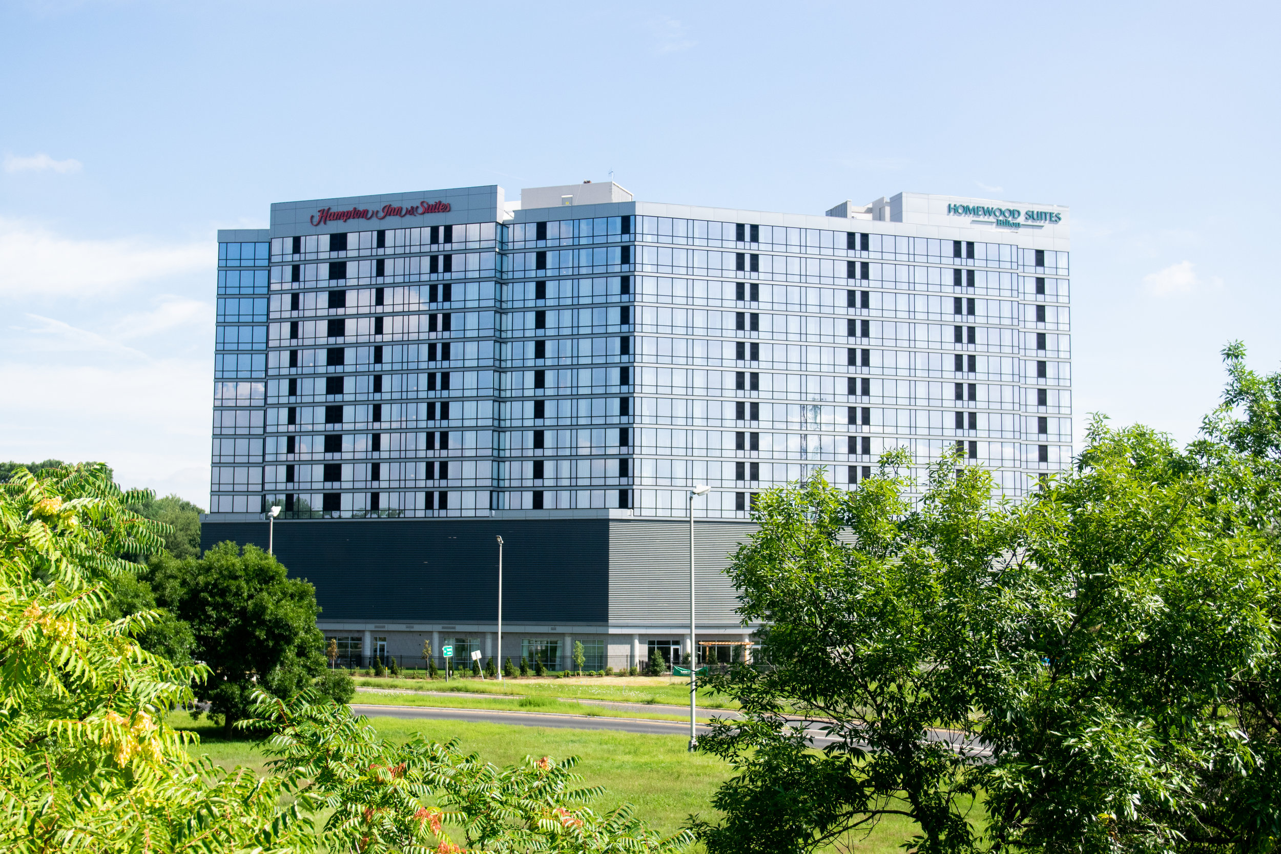  Homewood Suites by Hilton and Hampton Inn & Suites in Teaneck, NJ Hotel Opening early August - Photos by Briana J Samman at March Construction 