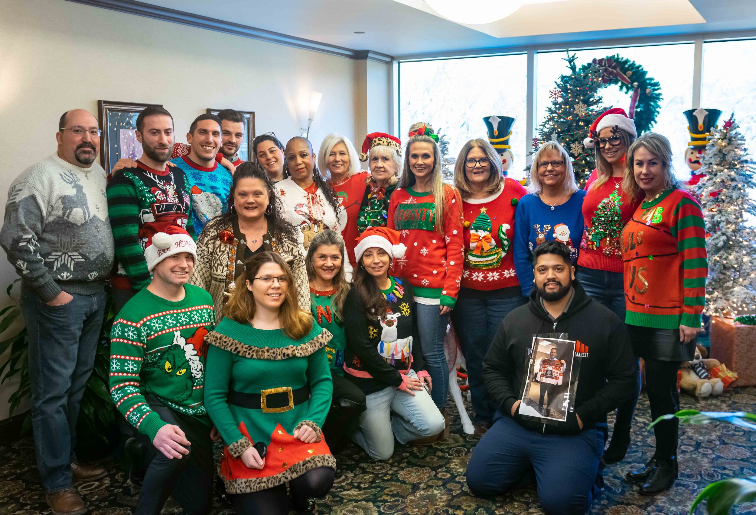  Ugly Christmas Sweater Day 2019 at March Construction! 