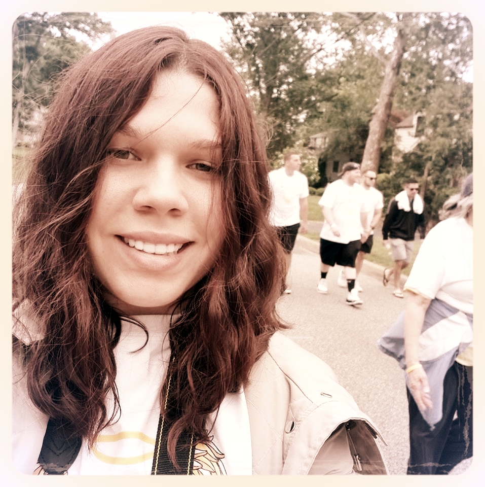 Briana J. Samman, Marketing Associate at March Construction at the Aggie's Angels Walk-A-Thon