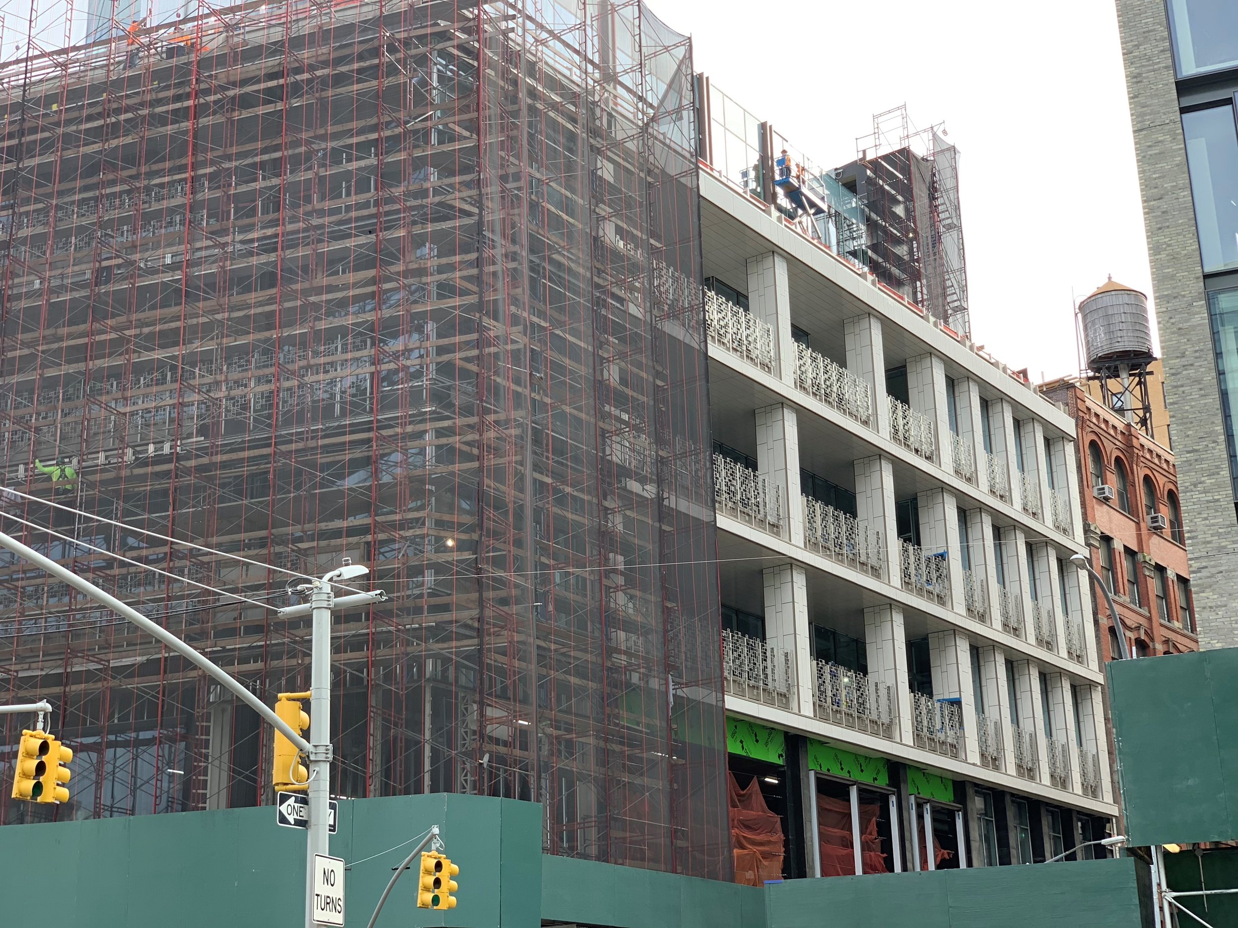  Project Milestone: 300 Lafayette Scaffolding Removal Reveal March Construction 