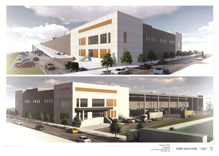 Red Hook Warehouse 280 Richards is being built by March Associates Construction