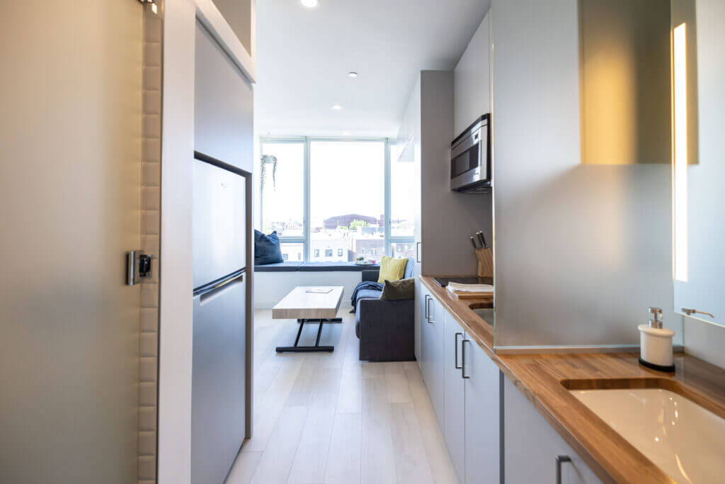 The Nest Microapartments - March Cosntruction Photos - BS 50