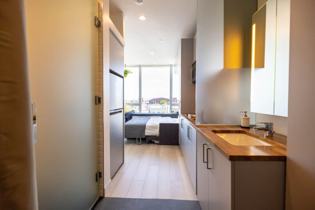 The Nest Microapartments - March Cosntruction Photos - BS 64
