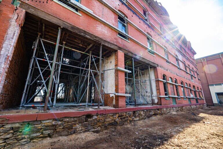The Union Hotel Restoration, Redevelopment, Construction